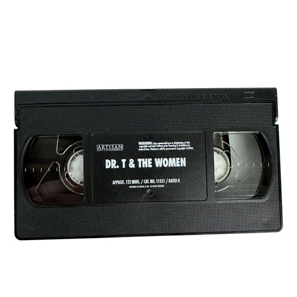 Dr. T & The Women VHS 2000 Richard Gere & Helen Hunt Romantic Comedy Artisan - Picture 3 of 8